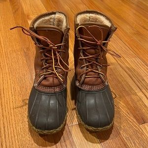 L.L. Bean Lined Bean Boots